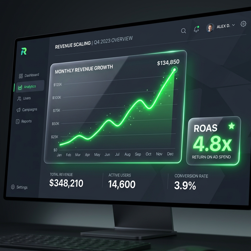 Graaso Growth Scale Dashboard